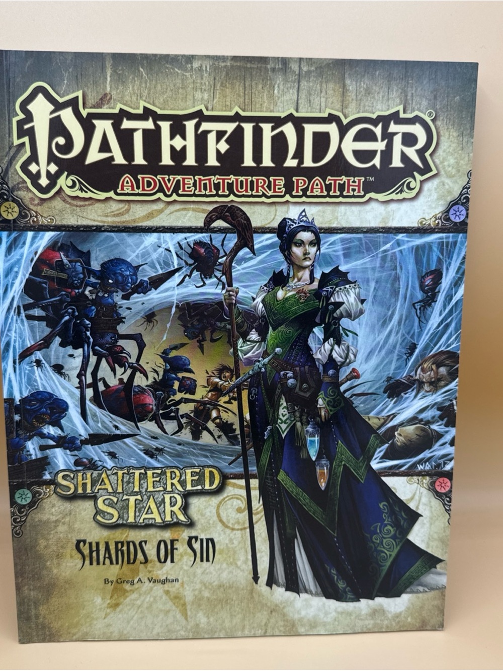 Pathfinder 1E: Shattered Star #1 - Shards of Sin (Paperback RPG Book) Paizo 2012